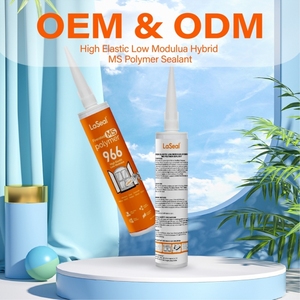 LaSeal 20Yrs OEM üretilen nötr düşük modüllü yüksek elastikiyet modifiye silikon dolgu üstün hava koşullarına dayanıklılık ambalaj için - Product Image 2