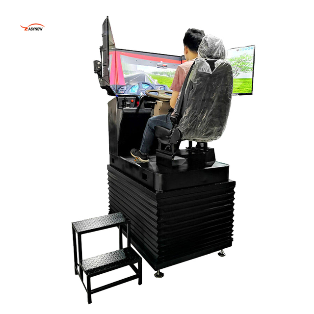 Hot Selling Virtual Reality Driving Simulator with Motion Simulator