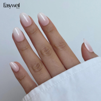 Easywell Conception Personnalisée Gel Souple Faux Ongles Professionnel Presse sur Ongles Marque Privée En Gros Ongles Artificiels