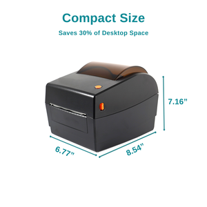 100 mét nhiệt nhãn dán vận chuyển máy in nhãn, 4x6 máy in nhãn cho vận chuyển gói, Tương thích với Android/IOS/Mac/Windows - Product Image 2