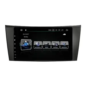 Reproductor Multimedia para Automóvil de 8 Pulgadas Full HD para Benz Clase <span class=keywords><strong>E</strong></span> W211 2002-2009, Octa-Core, G LTE, WiFi, DSP, Android Auto, Radio, GPS, Navegación - Product Image 1