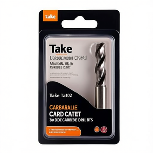 Foret universel en carbure Ttake Ta1002, revêtement Nano TiAlN, forets en carbure 3xD - Product Image 2