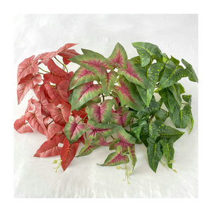 Feuilles de Calabash Artificielles Queyiyi à Suspendre au Mur, 30cm-100cm, Décoration de Mariage et Maison, Plante Verte - Product Image 5