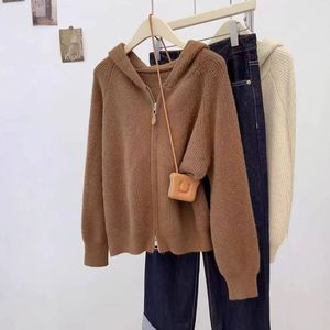 <span class=keywords><strong>Cardigan</strong></span> in Maglia a Tinta Unita <span class=keywords><strong>Beige</strong></span>, Sexy, a Maniche Lunghe, per Donna, Autunno Primavera - Product Image 2