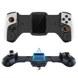 Manette de <span class=keywords><strong>jeu</strong></span> télescopique 2 en 1 KJ02, type C, refroidissement sans fil, contrôleur de <span class=keywords><strong>jeu</strong></span> mobile, double joystick pour téléphone Android IOS, Switch, <span class=keywords><strong>PC</strong></span> - Product Image 6