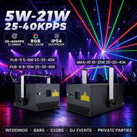 Système d'éclairage laser de scène DJ à barres ILDA Pangolin FB4, haute puissance, 6, 8, 10, 15 W, RVB, multicolore, animé, pour spectacle