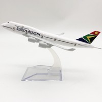 Cadeau d'anniversaire idéal, modèle d'avion en alliage à l'échelle 1:400, 16 cm, B747, modèle d'avion en métal moulé sous pression, en vente avec logo personnalisé