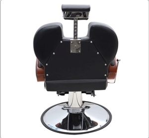 Sillón de Barbería para Hombre, Plegable y con Altura Ajustable, Diseñado para Uso Retro en Salón de Belleza - Product Image 4