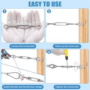 Gesper putar mata rahang ditempel pengaman beban industri serbaguna untuk berbagai skenario aplikasi - Product Image 5
