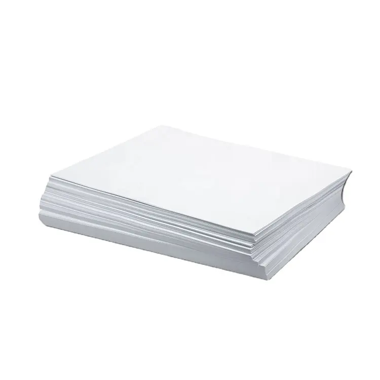 Venda quente Polpa De Madeira Branco Não Revestido Papel Offset Para Notebook Impressão