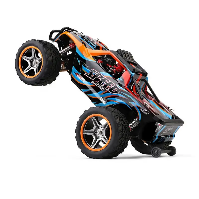 Wltoys 104009 RC Đồ chơi xe hơi 1/10 45 km/h 4x4 tốc độ cao Off Road ổ đĩa tốc độ cao Wltoys wl104009 RC bánh xích đá