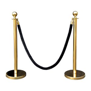 Personalizável impresso do museu exposição linha <span class=keywords><strong>queue</strong></span> controle portátil postagem linha dupla corda dourada barreira - Product Image 1
