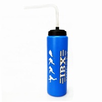 Vente chaude Fashion Packaging 1l manne sport bouteille d'eau en plastique sans BPA