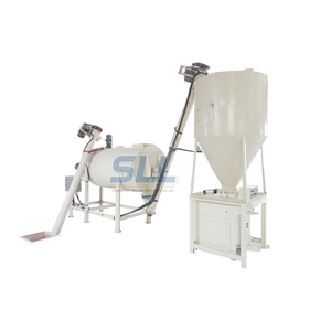 Empaquetadora de mortero seco de 15Kg, 25Kg y 50Kg, empaquetadora automática de llenado de polvo adhesiva de cemento - Product Image 1