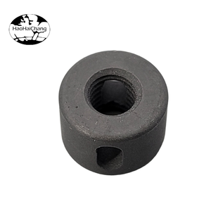 Черный стальной резьбовой втулочный фиксатор с установочным винтом — высокоточный кольцевой позиционирующий фиксатор для винтовых клемм - Product Image 4