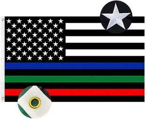 Gahumi Khuyến Mại Trong Nhà Và Ngoài Trời Trang Trí 90x150Cm Cờ Kỹ Thuật Số In Ấn Xe Máy Biker Rider Retro USA Cờ Cờ - Product Image 4