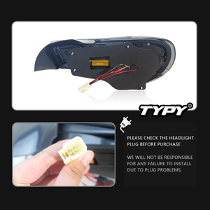 Xe ánh sáng đầy đủ dẫn đuôi đèn cho Toyota 86 Subaru Brz <span class=keywords><strong>Scion</strong></span> FR-S <span class=keywords><strong>DRL</strong></span> rồng quy mô phía sau đèn hậu 2012-2021 - Product Image 4