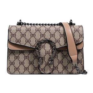 กระเป๋าสะพายลายพิมพ์วินเทจใหม่ปี 2025 ทำจากวัสดุ PU กระเป๋าสะพายไหล่สไตล์ผู้หญิง.518 - Product Image 5