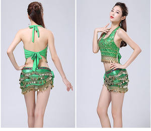 Vêtements de style tribal pour femmes, taille unique, classiques, sexy, pour la <span class=keywords><strong>danse</strong></span> du ventre, les soirées en boîte de nuit, les spectacles, vente en gros - Product Image 6