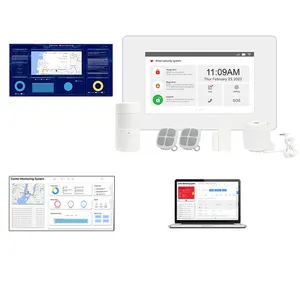 Sistema de alarma de seguridad confiable Fácil de operar Compatible con aplicaciones móviles