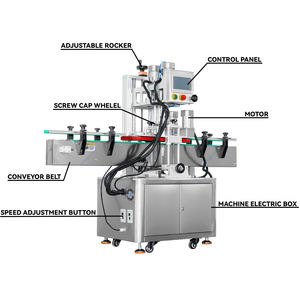 Línea de Empaquetado Automático de Botellas de Alta Velocidad, Línea de Producción 4 en 1 con Desenredador, Llenadora, Tapadora y Etiquetadora, Alta Eficiencia - Product Image 5