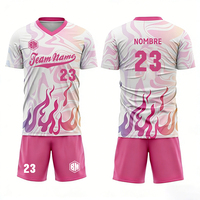 Uniformes de Fútbol Personalizados para Hombre, Equipación de Fútbol Local/Visitante, Digital, 100% Poliéster, Secado Rápido, Servicio OEM
