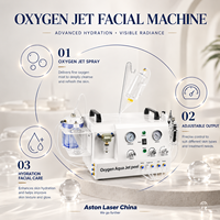 Appareil de soin du visage à jet d'oxygène, machine d'infusion d'oxygène pour le visage, équipement de beauté pour salon et spa, spray hydratant au sérum