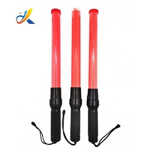 Contrôle de sécurité de sécurité Baguette de trafic LED clignotant <span class=keywords><strong>Signal</strong></span> de trafic Baton Baguette de sécurité stroboscopique rouge et bleue - Product Image 1
