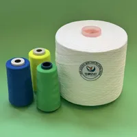 Fil à coudre TFO lubrifié 100 % polyester haute ténacité, écologique et résistant aux produits chimiques, de qualité supérieure, pour la confection de vêtements - Vente en gros Chine