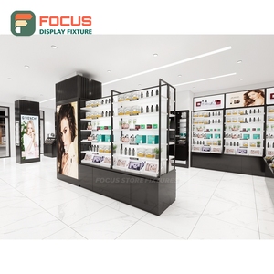 Modern Designer Store Solid Wood Display <b>Cabinet</b> Installation Service Cosmetic Display <b>Cabinet</b> - Product Image 1
