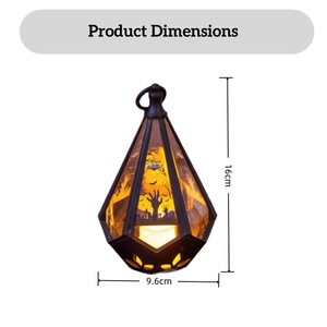 Adorno de Escritorio con Luz Nocturna para Ambiente de Fiesta de Halloween, Regalo Festivo para Decoración de Mesa Interior del Hogar, Suministros para el Día de los Muertos - Product Image 2