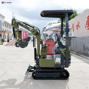 Yaweh euro5 động cơ mini máy xúc minigraver mộ Digger exkavator Mini Máy đào - Product Image 6