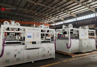 Machine de fabrication de valises de voyage automatiques en plastique de grande taille avec pompe pour matériaux ABS/PS/PET
