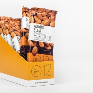 Sachet hermétique <span class=keywords><strong>à</strong></span> fermeture thermique, finition brillante, sachets d'emballage pour bar aux amdi/protéine de lactosérum, 1000 unités - Product Image 1
