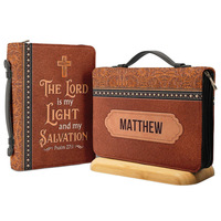 Vente en gros de veste en cuir Pu comique Bible Acotar étui de protection en plastique dur à impression unie pochette de sac couverture de livre pour les amoureux des livres