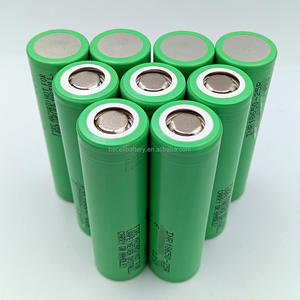 بطاريات ليثيوم أيون أسطوانية أصلية <span class=keywords><strong>18650</strong></span> <span class=keywords><strong>25R</strong></span> بجهد 3.7 فولت وتفريغ عالي 20 أمبير وسعة 2500 مللي أمبير في الساعة للأدوات الكهربائية ومكانس الكهرباء - Product Image 3
