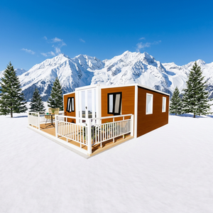 Vente en gros usine – Maison modulaire préfabriquée 3, 4 ou 5 chambres, conteneur extensible 20ft 40ft avec cuisine et salle de bain - Product Image 1