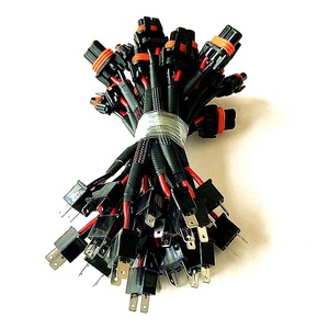 Kablo demeti kiti 9006 9005 DC12V 40A araba oto röle özel kablo demeti - Product Image 3