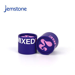 Boîte d'emballage cylindrique en carton kraft pour capsules de thé en vrac de qualité alimentaire, design personnalisé, recyclable, tube en papier pour poudre de protéines - Product Image 2