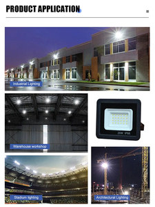 Projecteurs LED de jardin étanches IP65 en aluminium haute luminosité pour le stade 10W 20W 30W 50W 100W 150W - Product Image 5