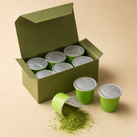 Capsules de Matcha Latte Végétaliennes, Dosettes de Thé Vert Espresso, Machine à Café Monodose, Vente en Gros, Fournisseur d'Usine