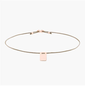 Tùy Chỉnh Không Thấm Nước Thép Không Gỉ Rỗng Trống Mini Sao Trái Tim Vàng Quyến Rũ Đồ Trang Sức Cô Gái Tối thiểu Mỏng Chuỗi Mong Muốn Vòng Đeo Tay Quà Tặng - Product Image 5