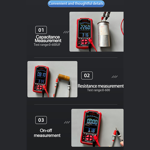 ZL118 Şarj Edilebilir Multimetre Test Cihazı 6000 Sayım LCD Ekranlı AC/DC Ampermetre Voltmetre Akım Direnç Diyot Testi Otomatik - Product Image 4