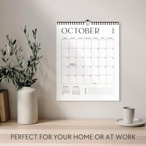 Directement de l'usine |   <span class=keywords><strong>Calendrier</strong></span> mural en carton de haute qualité sur mesure 2026-2027, 18 mois |   Écologique |   Impression offset - Product Image 5