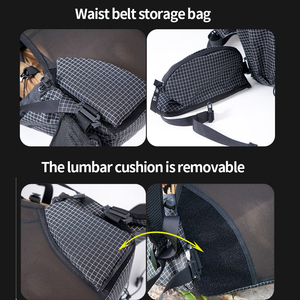 Mochila <span class=keywords><strong>de</strong></span> Montañismo Ultraligera y Resistente <span class=keywords><strong>de</strong></span> 690g, 40D Silnylon, Impermeable, 38L <span class=keywords><strong>de</strong></span> Gran Capacidad, con Almohadilla <span class=keywords><strong>de</strong></span> Protección Lumbar - Product Image 5