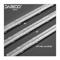Ingénierie optique asymétrique: lentille LED Fresnel de 285mm avec conception asymétrique linéaire anti-éblouissement pour les systèmes de projecteurs commerciaux