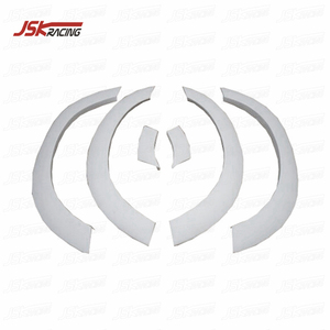 Arcos de Rueda de Fibra de Vidrio para <span class=keywords><strong>NISSAN</strong></span> <span class=keywords><strong>SKYLINE</strong></span> <span class=keywords><strong>R33</strong></span> <span class=keywords><strong>GTR</strong></span> GTS 1995-1998, Mejora al Estilo <span class=keywords><strong>NISMO</strong></span> 400R - Product Image 4