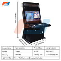 2025 Vewlix F Modèle Arcade Cabinet Professional Gamer Arcade Game Machine
