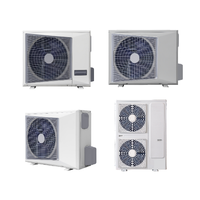 Mini Bomba de Aire Acondicionado VRF Multi Split de 7kW, Motor de Condensador, Diseño Compacto para Uso Residencial y Comercial Ligero, Refrigerante R-410A