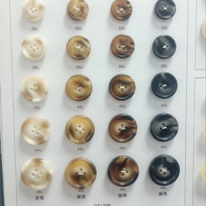 Eco-Friendly Luxury Fashion Four-Hole Suit <strong>Buttons</strong> Resin Rectangle <strong>Button</strong> with Custom Logo Covered Technics - Product Image 1